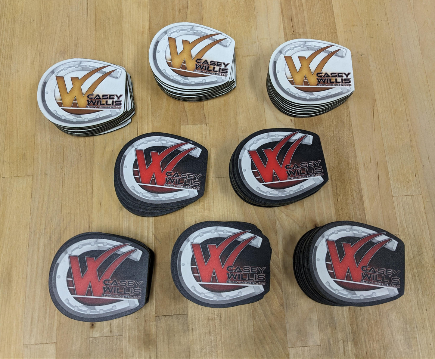 Custom Color UV Printed Heritage Leatherette Patches