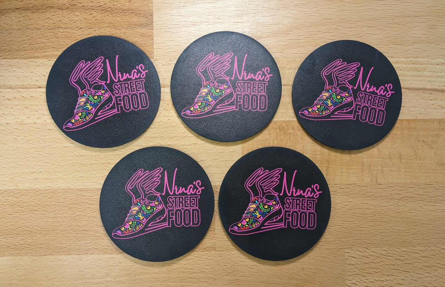 Custom Color UV Printed Heritage Leatherette Patches