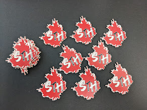 Custom Color UV Printed Heritage Leatherette Patches